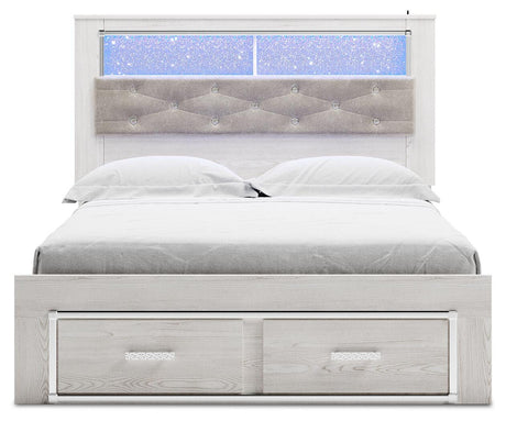 Altyra Queen Bookcase Storage Bed, Chest and 2 Nightstands from Ashley - Luna Furniture