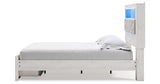 Altyra White Queen Panel Storage Bed, Dresser, Mirror and 2 Nightstands from Ashley Furniture - Luna Furniture