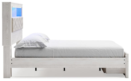Altyra Queen Bookcase Storage Bed, Chest and 2 Nightstands from Ashley - Luna Furniture