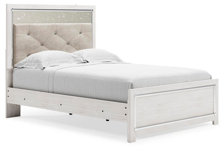 Altyra White Full Panel Bed, Dresser, Chest and 2 Nightstands from Ashley - Luna Furniture