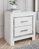 Altyra White Queen Storage Bed, Dresser, Mirror, Chest and Nightstand from Ashley - Luna Furniture