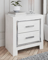 Altyra White Queen Storage Bed, Dresser, Mirror, Chest and Nightstand from Ashley - Luna Furniture