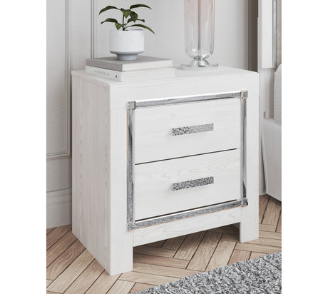 Altyra White Nightstand from Ashley Furniture - Luna Furniture