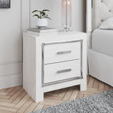 Altyra White Nightstand from Ashley - Luna Furniture