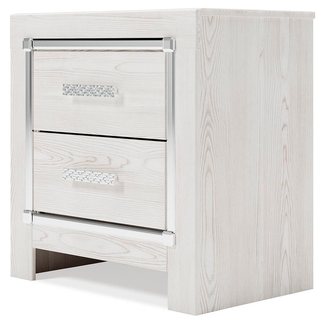 Altyra Queen Bookcase Storage Bed, Chest and 2 Nightstands from Ashley - Luna Furniture