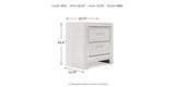 Altyra Twin Upholstered Panel Bed and 2 Nightstands from Ashley - Luna Furniture