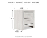Altyra White Queen Storage Bed, Dresser, Mirror, Chest and Nightstand from Ashley - Luna Furniture