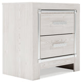 Altyra White Queen Storage Bed, Dresser, Mirror, Chest and Nightstand from Ashley - Luna Furniture