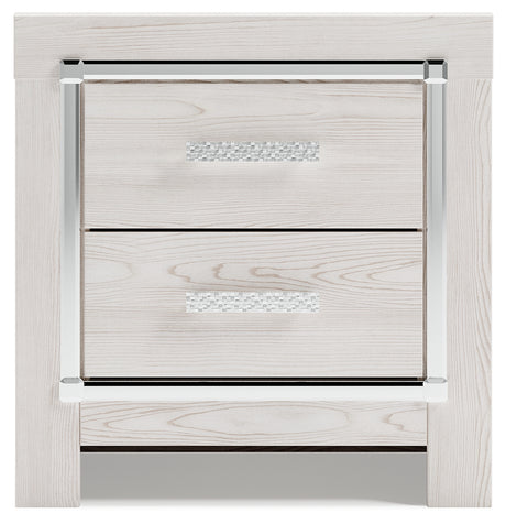 Altyra White Queen Storage Bed, Dresser, Mirror, Chest and Nightstand from Ashley Furniture - Luna Furniture