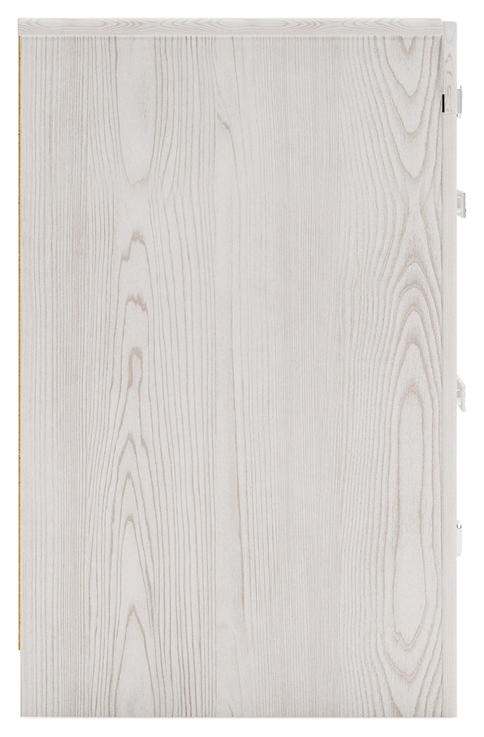 Altyra White Queen Storage Bed, Dresser, Mirror, Chest and Nightstand from Ashley - Luna Furniture