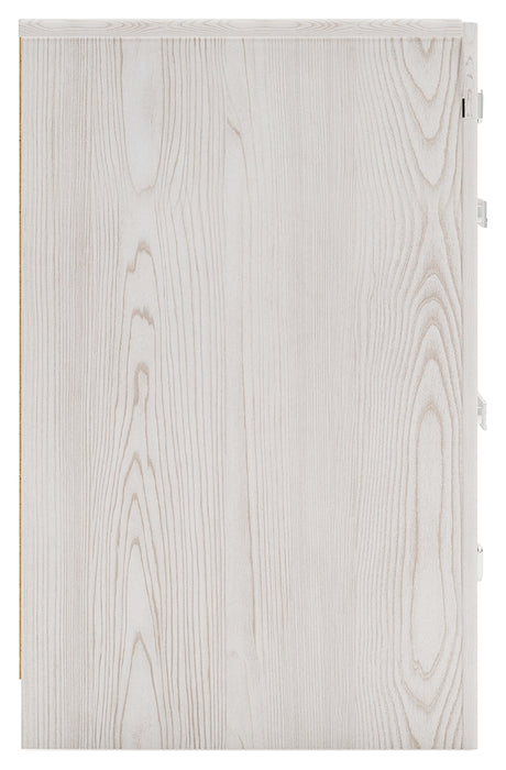 Altyra White Queen Storage Bed, Dresser, Mirror, Chest and Nightstand from Ashley Furniture - Luna Furniture