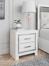 Altyra White King Storage Bed, Dresser and Nightstand from Ashley Furniture - Luna Furniture