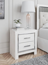 Altyra White Upholstered LED Youth Panel Bedroom Set from Ashley - Luna Furniture