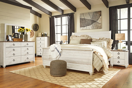 Willowton Two-tone Chest of Drawers from Ashley - Luna Furniture