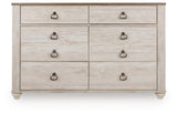 Willowton Two-tone Dresser from Ashley - Luna Furniture