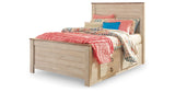Willowton Full Panel Bed with Storage and Nightstand from Ashley - Luna Furniture