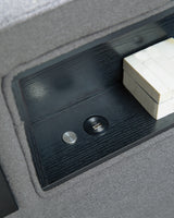 Verishaw Gray King Upholstered Bed from Ashley - Luna Furniture