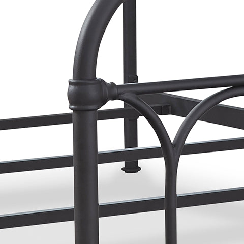 Nashburg Black Twin Metal Platform Bed from Ashley Furniture - Luna Furniture