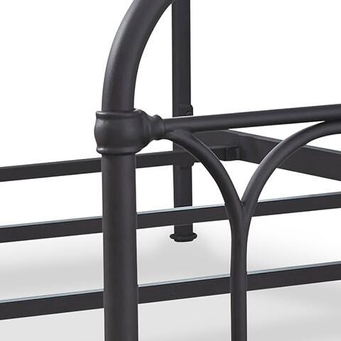 Nashburg Black Twin Metal Platform Bed from Ashley Furniture - Luna Furniture