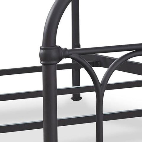 Nashburg Black Twin Metal Platform Bed from Ashley Furniture - Luna Furniture
