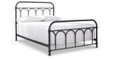 Nashburg Black Full Metal Platform Bed from Ashley Furniture - Luna Furniture