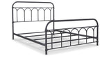 Nashburg Black Queen Metal Platform Bed from Ashley Furniture - Luna Furniture