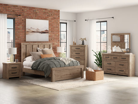 Oliandon Light Brown Dresser from Ashley Furniture - Luna Furniture