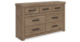 Oliandon Light Brown Dresser from Ashley Furniture - Luna Furniture