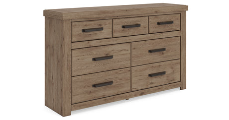 Oliandon Light Brown Dresser from Ashley Furniture - Luna Furniture