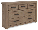 Oliandon Light Brown Dresser from Ashley Furniture - Luna Furniture