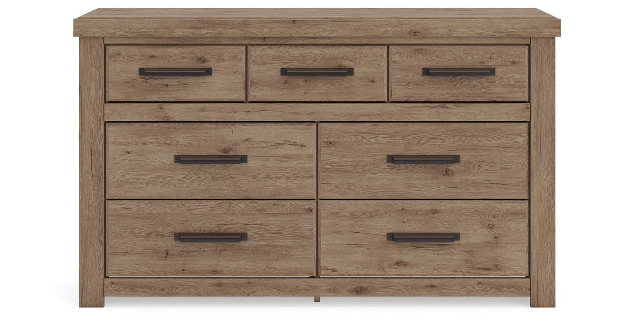 Oliandon Light Brown Dresser from Ashley Furniture - Luna Furniture