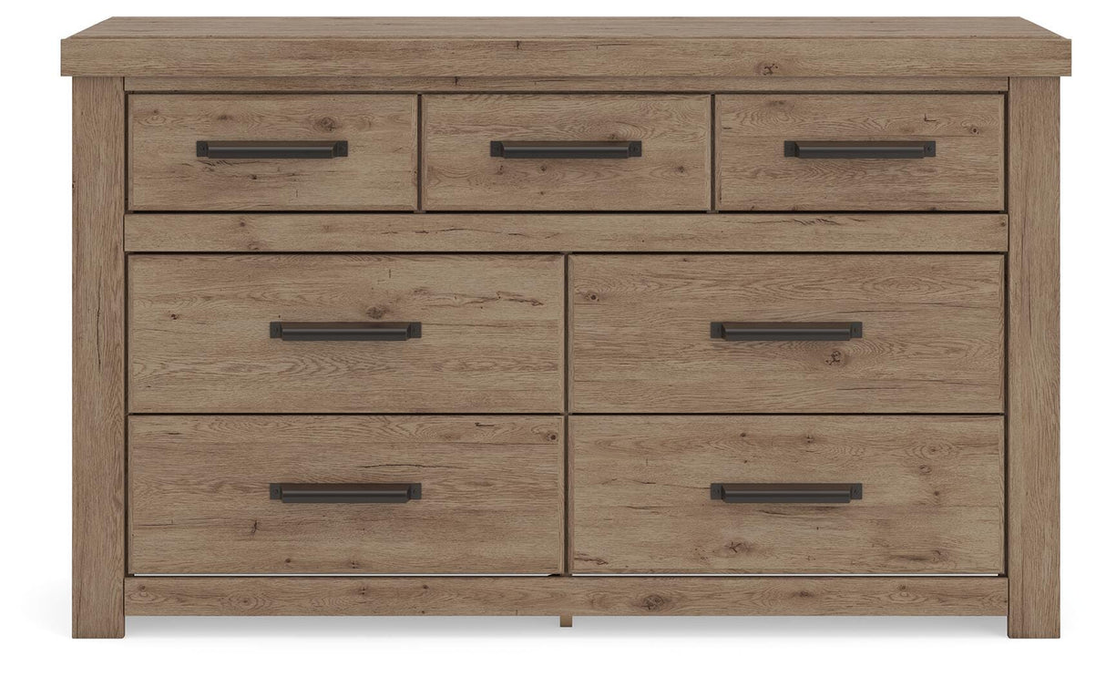 Oliandon Light Brown Dresser from Ashley Furniture - Luna Furniture