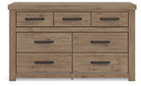 Oliandon Light Brown Dresser from Ashley Furniture - Luna Furniture