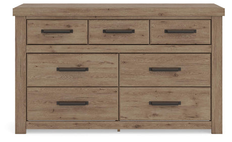 Oliandon Light Brown Dresser from Ashley Furniture - Luna Furniture
