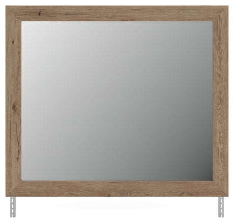 Oliandon Light Brown Bedroom Mirror from Ashley Furniture - Luna Furniture