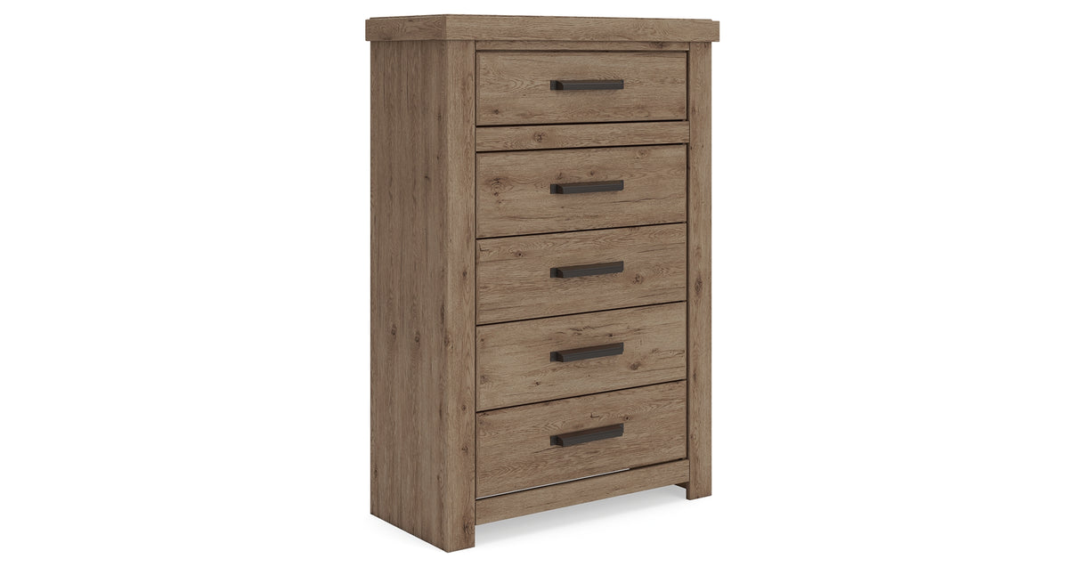 Oliandon Light Brown Chest of Drawers from Ashley Furniture - Luna Furniture