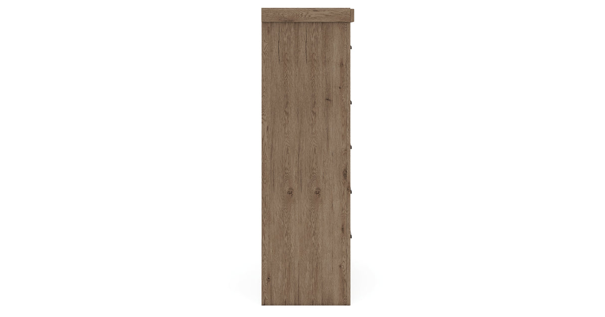 Oliandon Light Brown Chest of Drawers from Ashley Furniture - Luna Furniture