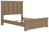 Oliandon Light Brown Queen Panel Bed from Ashley Furniture - Luna Furniture