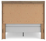 Oliandon Light Brown Queen Panel Bed from Ashley Furniture - Luna Furniture