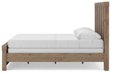 Oliandon Light Brown Queen Panel Bed from Ashley Furniture - Luna Furniture