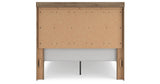 Oliandon Light Brown Queen Panel Storage Bed from Ashley Furniture - Luna Furniture