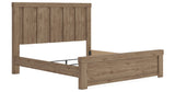Oliandon Light Brown King Panel Bed from Ashley Furniture - Luna Furniture