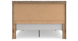 Oliandon Light Brown King Panel Storage Bed from Ashley Furniture - Luna Furniture