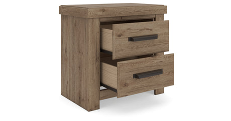 Oliandon Light Brown Nightstand from Ashley Furniture - Luna Furniture