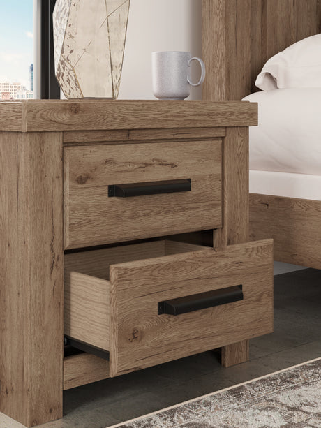 Oliandon Light Brown Nightstand from Ashley Furniture - Luna Furniture