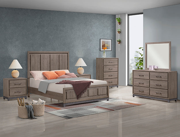Crown Mark River Brown Dresser
