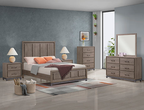 River Brown Mirror (Mirror Only) from Crown Mark - Luna Furniture