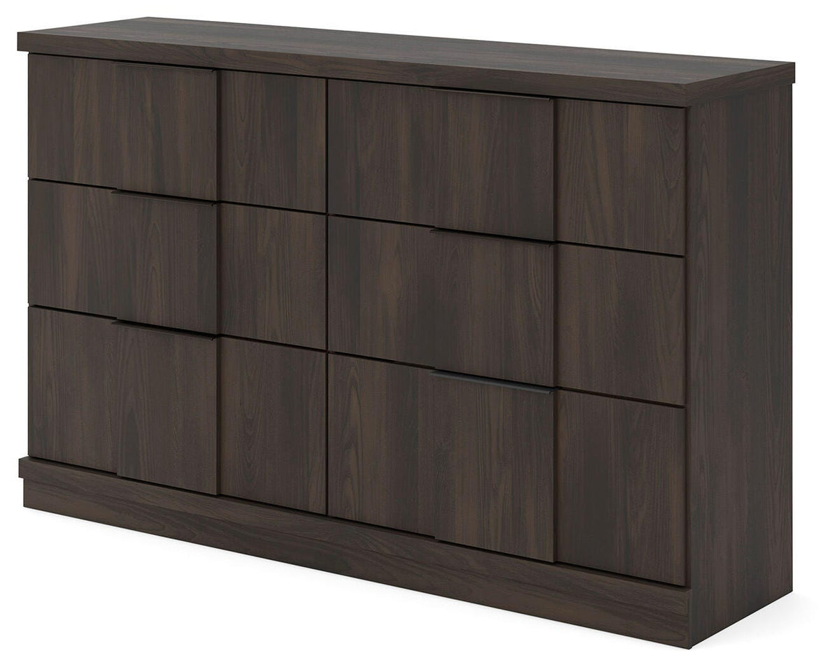 Shaehartin Dark Brown Dresser from Ashley - Luna Furniture