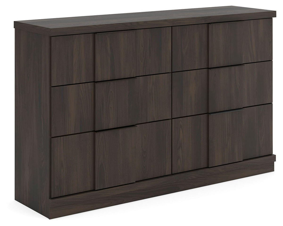 Shaehartin Dark Brown Dresser from Ashley - Luna Furniture