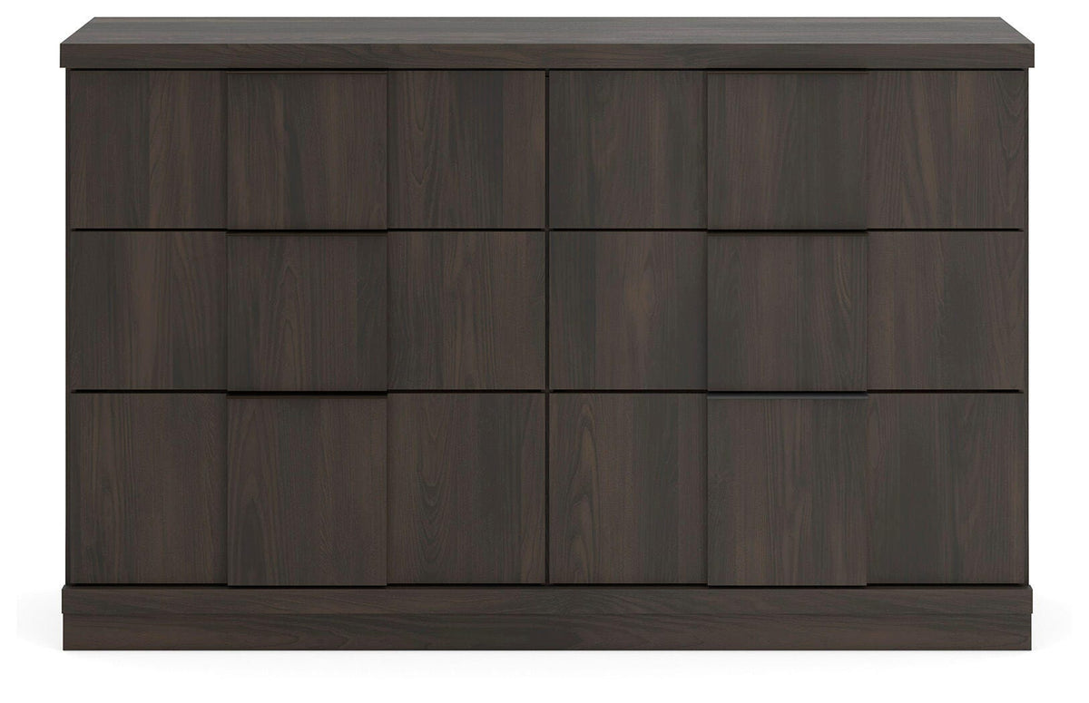Shaehartin Dark Brown Dresser from Ashley - Luna Furniture